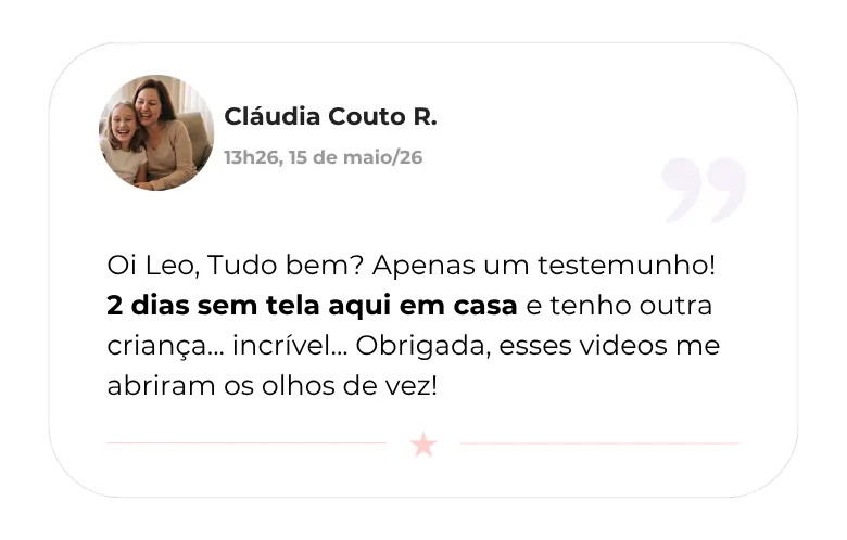 Depoimento de Cláudia Couto R.